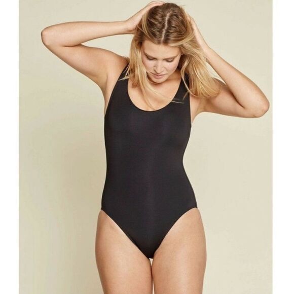 Andie Swim Catalina One Piece Swimsuit Black New XXS - Picture 2 of 10